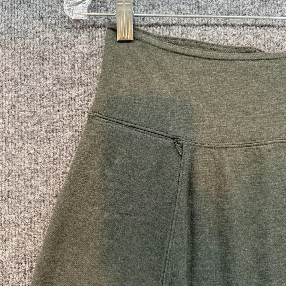 Life is Good Skirt Womens XS Gray A-Line Embroidered Flowers Casual Performance - Picture 3 of 9